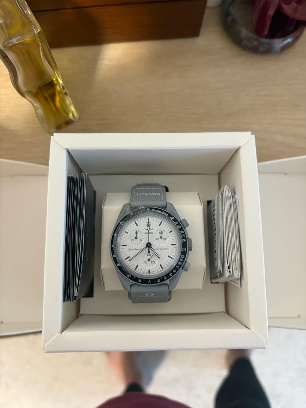 Omega x Swatch 60th anniversary 1965 Moon swatch